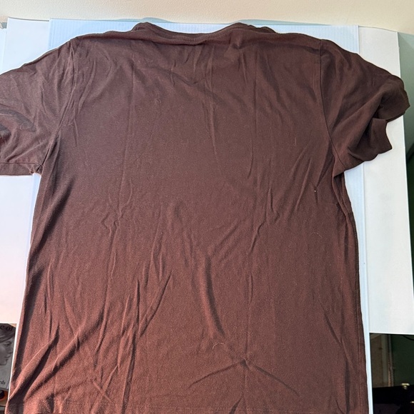 Old Navy Brown 'Salt Flats' Graphic Tee, automotive, vintage - Picture 6 of 6